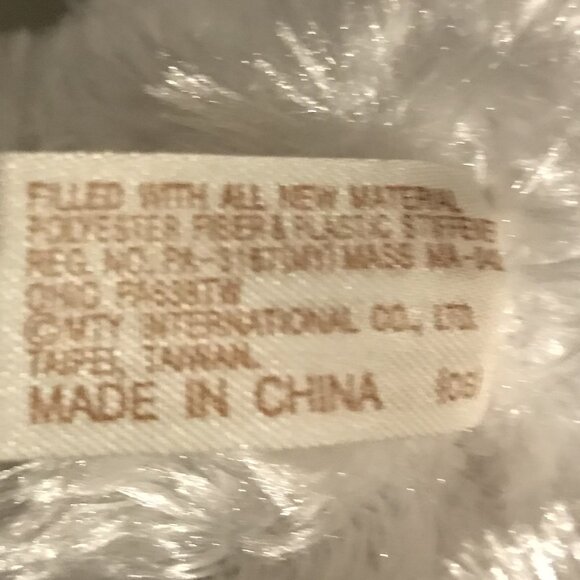 Dan Dee Collector's Choice white and pink stuffed bunny in 16 oz ceramic mug. - Picture 12 of 15